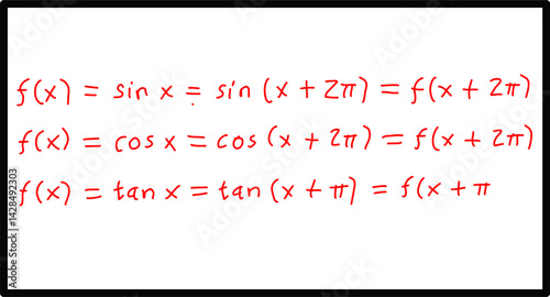 real numbers and functions, periodic functions, basic calculus