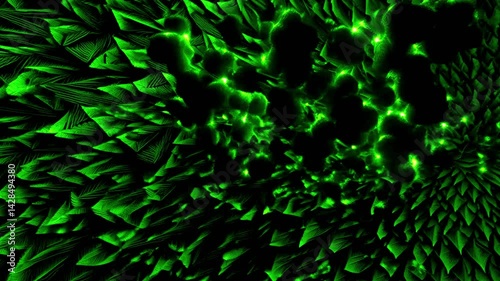 green abstract background