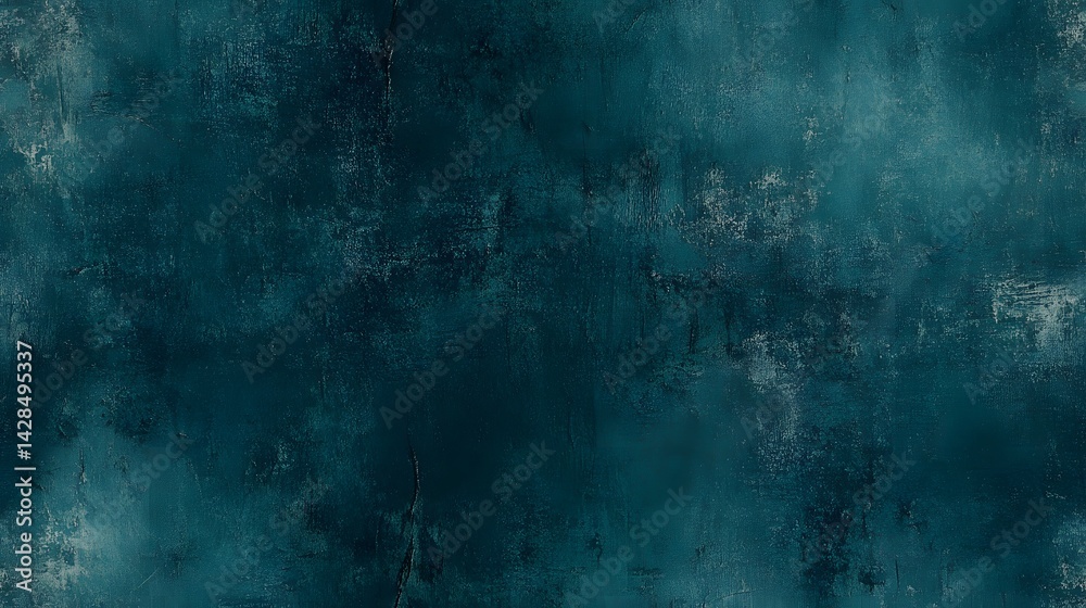 A textured abstract representation of deep teal and grey tones. A textured abstract representation of deep teal and grey tones.