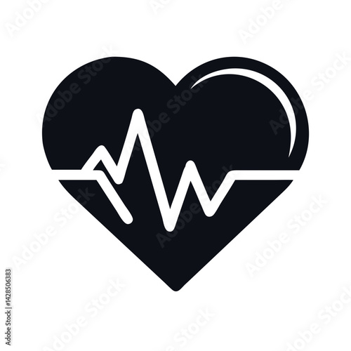 Heartbeat Icon - Health, Care, Medical Icon Symbol