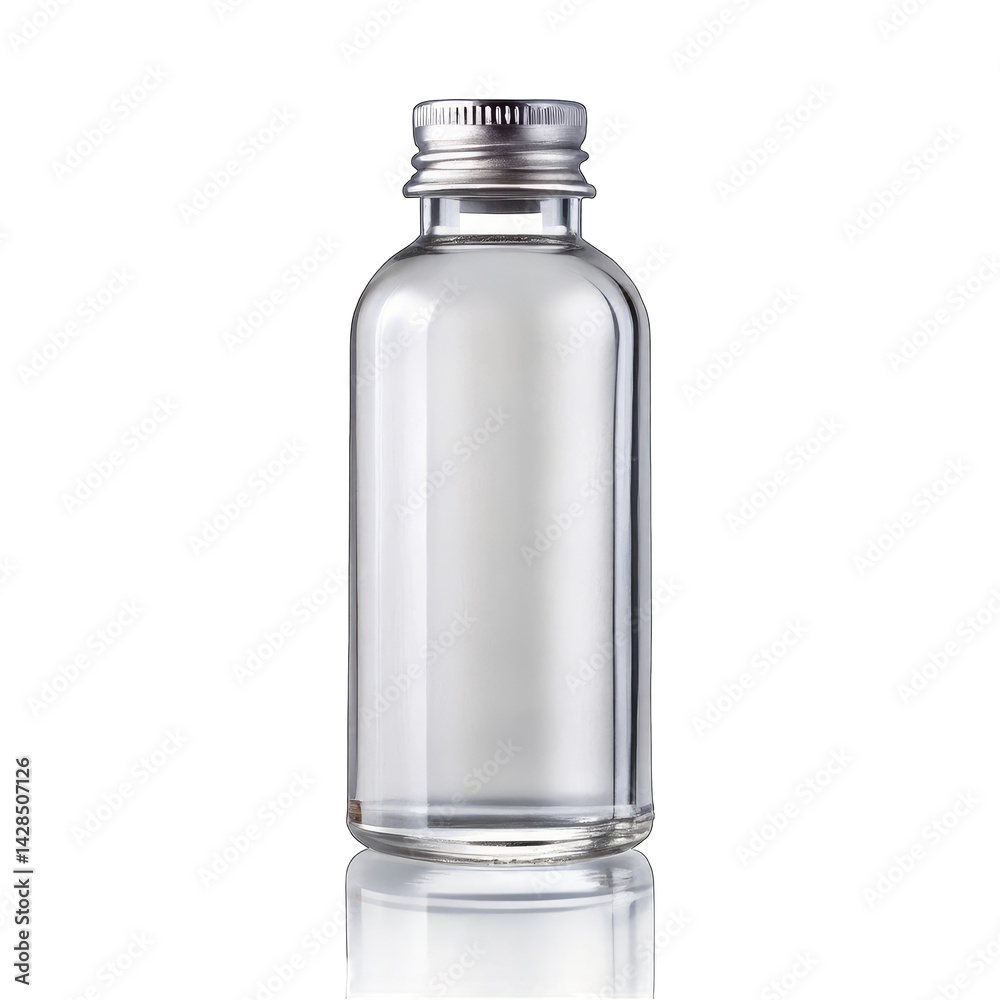 empty bottle isolated on white empty bottle isolated on white