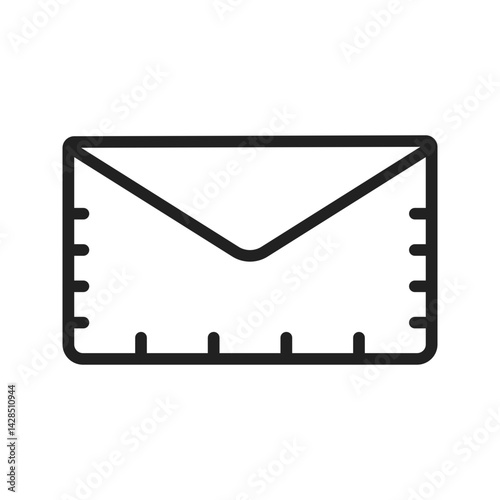Mail icon vector image. Suitable for mobile apps, web apps and print media.