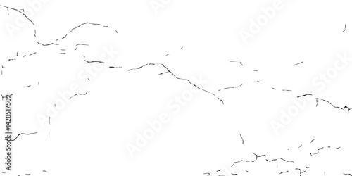 Cracks in a wall background.Cracks background, cracks texture, grunge background.Cracked earth. Structure of cracking. Crack Texture. The cracks concrete texture white and black. 
