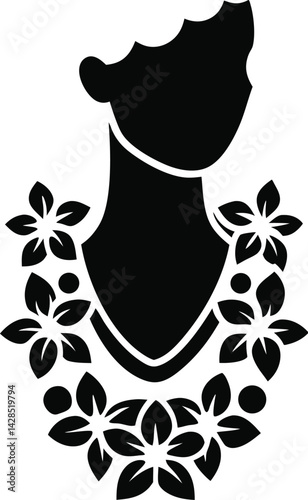 Lei day silhouette vector designs 9