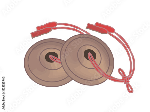 Illustration of a Buddhist ceremonial rite