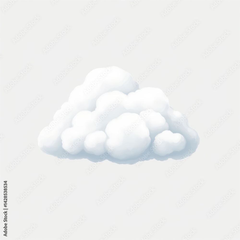 Fluffy white clouds drifting lazily in a serene blue sky, evoking feelings of peace and wonder on a bright summer day Generative AI Fluffy white clouds drifting lazily in a serene blue sky, evoking feelings of peace and wonder on a bright summer day Generative AI