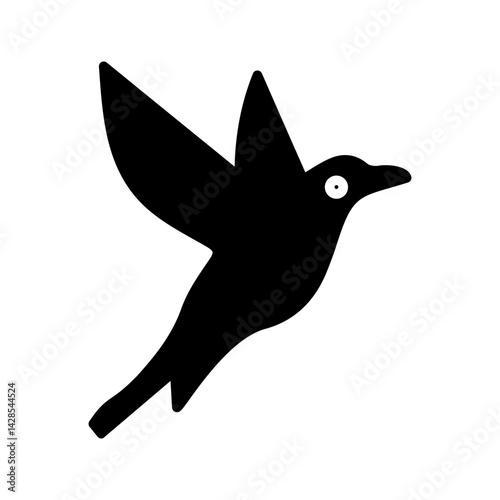 Hummingbird Vector Icon