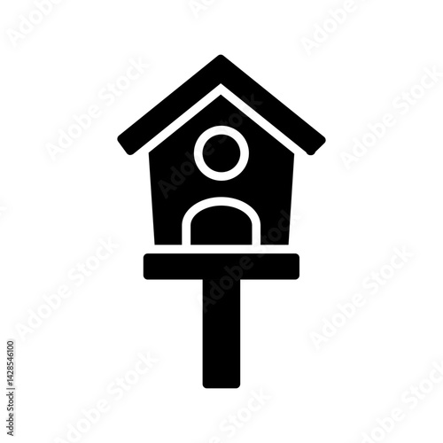 Birdhouse Vector Icon