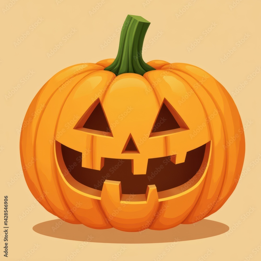 Spooky spirit shines through vibrant pumpkin carving at Halloween celebration in autumn Generative AI Spooky spirit shines through vibrant pumpkin carving at Halloween celebration in autumn Generative AI
