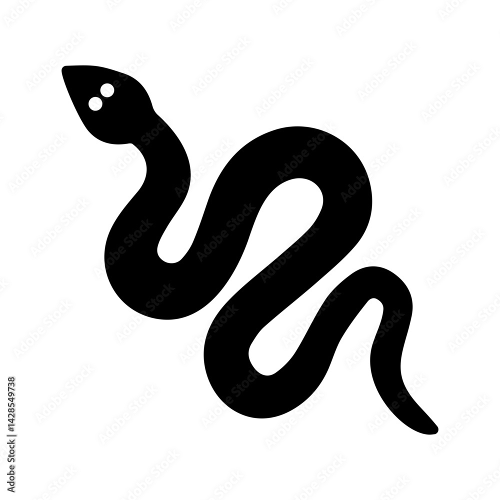 Snake Vector Icon Snake Vector Icon