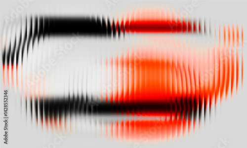 Vector Y2K Glass grainy Blurred black and white colors. Multicolored glass texture for banner, wallpaper, template, print.