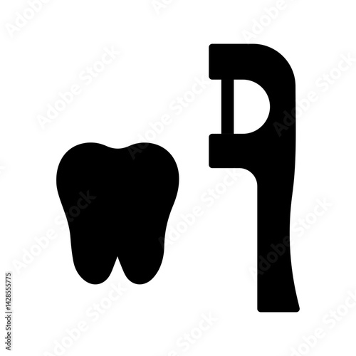 Dental Floss Vector Icon