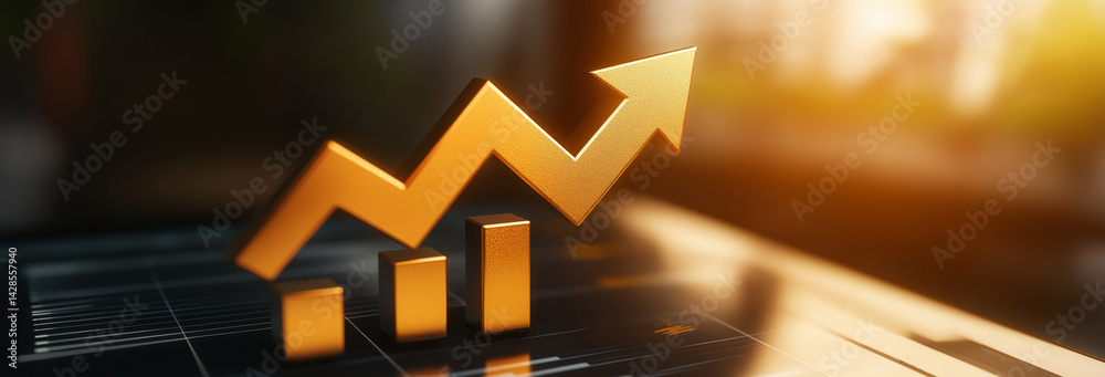 goals and visions in business for new year 2025. Increase chart arrow graph corporate business future growth new year 2025.
