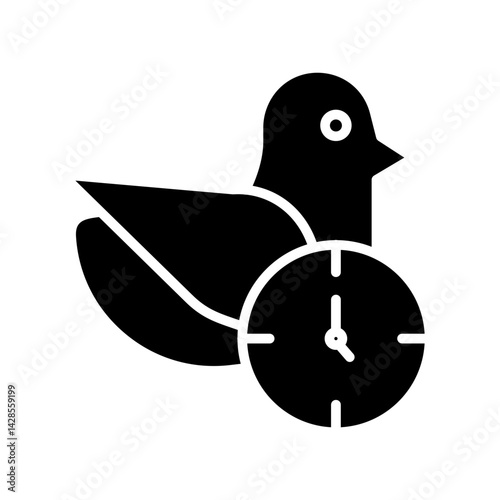 Early Bird Vector Icon