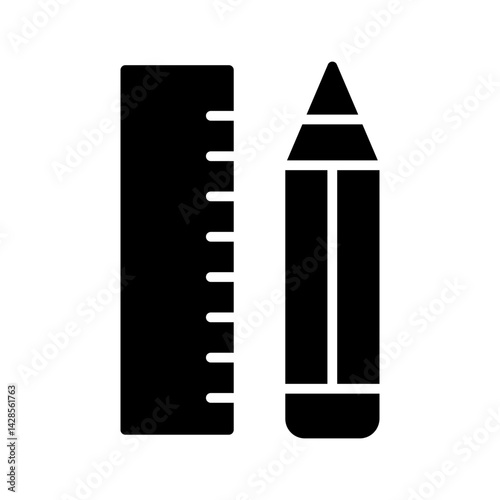 Ruler Vector Icon