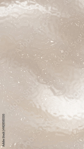Abstract Beige Texture with Liquid Swirls for Elegant Backgrounds