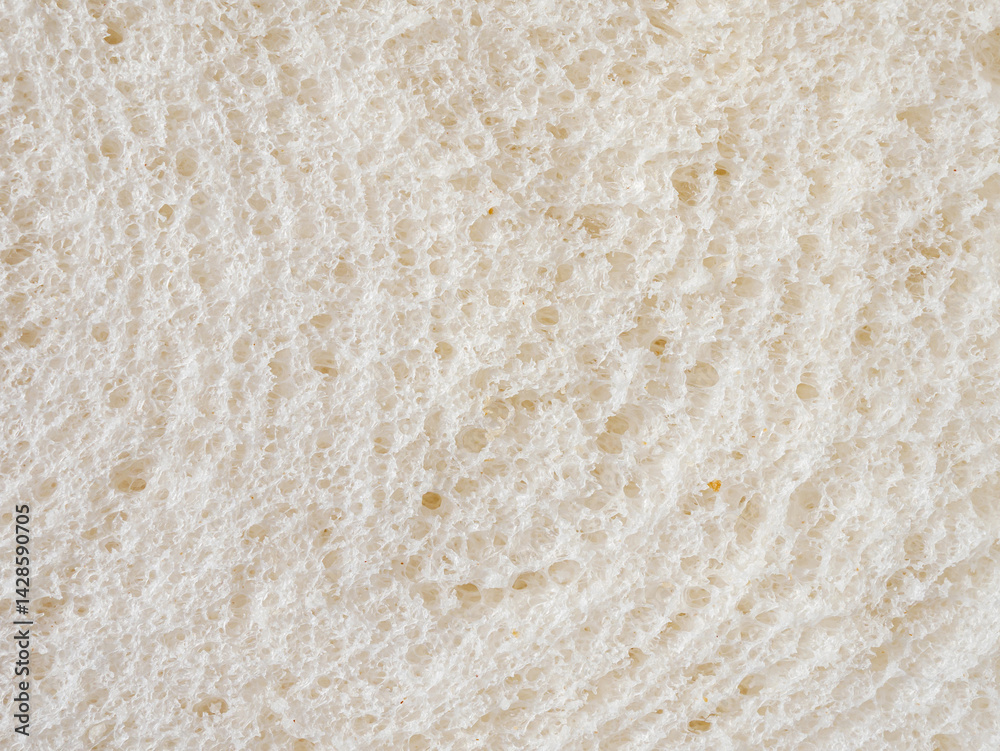 custom made wallpaper toronto digitalmacro of White bread surface, bread background, macro food