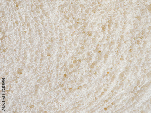 Wallpaper Mural macro of White bread surface, bread background, macro food Torontodigital.ca