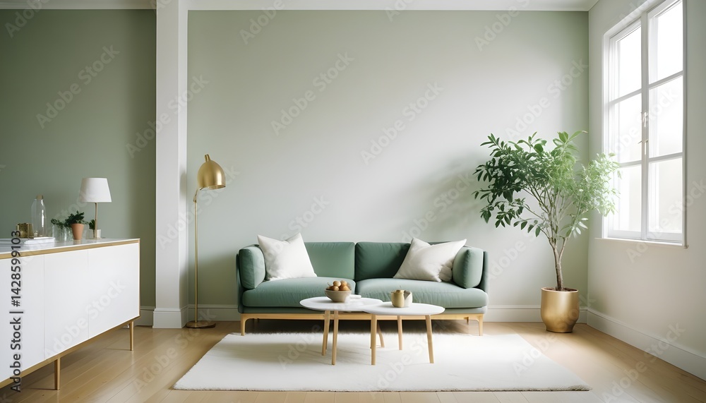 Fototapeta premium interior modern design room 3d