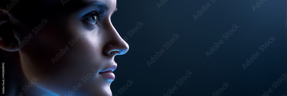 Blue light exposure and digital eye strain effects from screen light reflection in a closeup technology environment