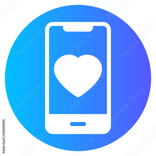 review gradient icon