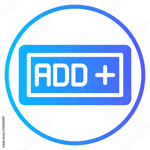 add gradient icon