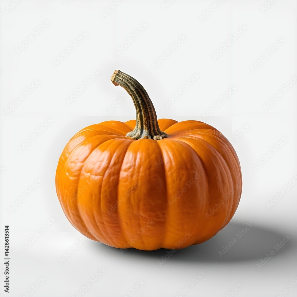 Obraz premium Pumpkin isolated against a transparent background.