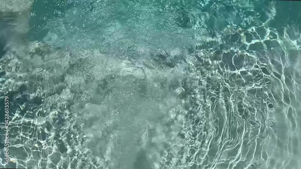 água de hidromassagem da piscina 