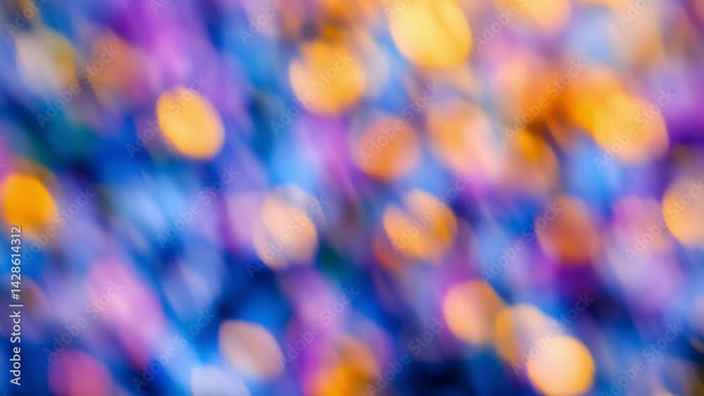 abstract purple bokeh light footage