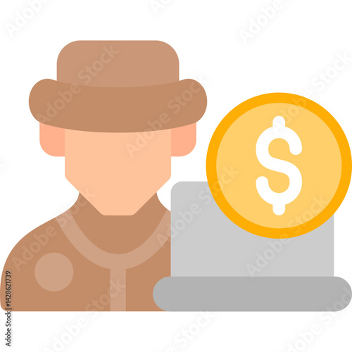 Corruption Conviction Flat Icon
