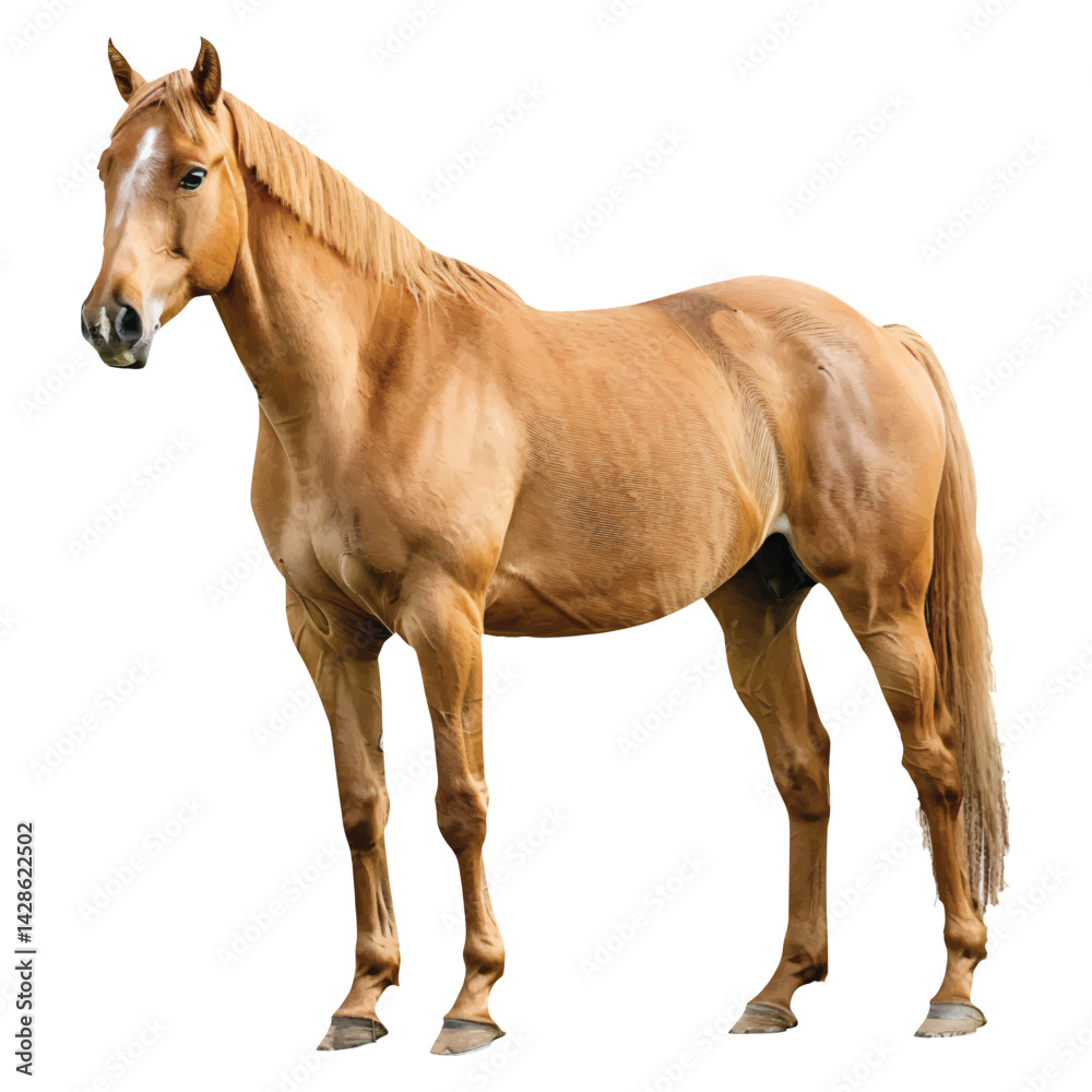 Fototapeta premium Horse Vectore Illustration Design