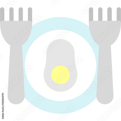 Keto Diet Flat Icon