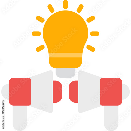 Marketing Solutions Flat Icon