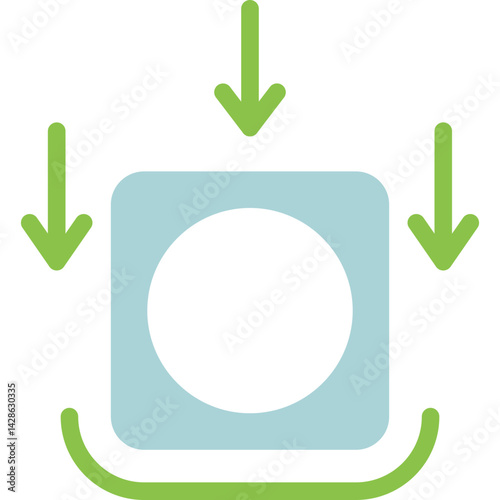 Gravity Flat Icon