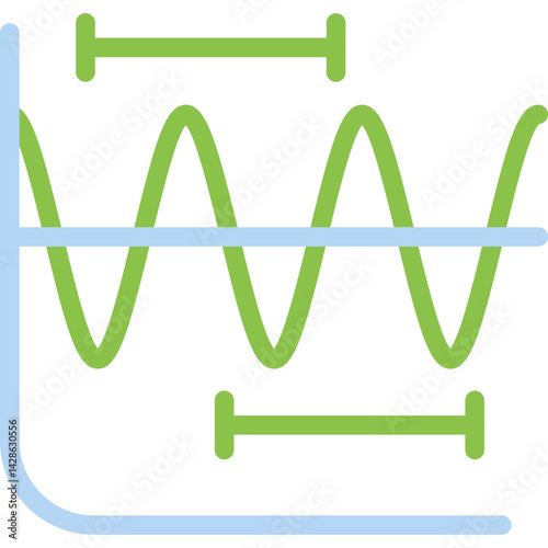 Wavelength Flat Icon
