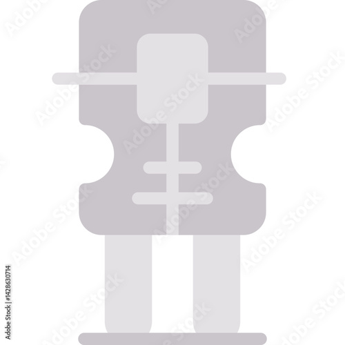 Capacitor Flat Icon