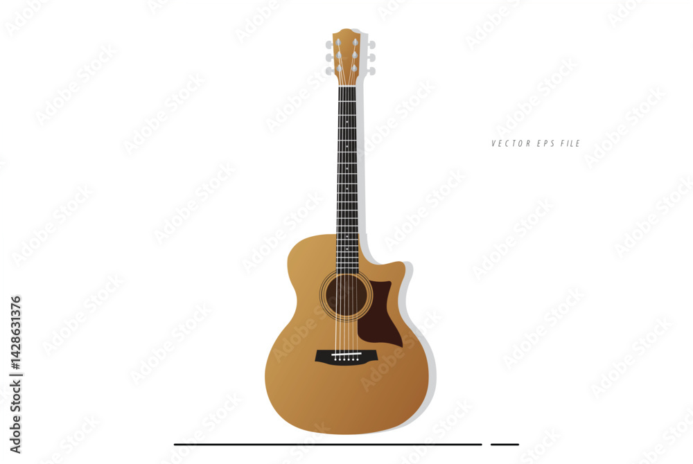 Fototapeta premium Accoustic Guitar