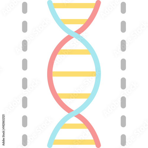 Gene Flat Icon