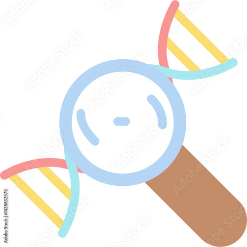 Genetic Discoveries Flat Icon