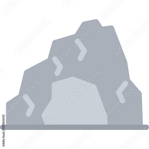 Prehistoric Cave Flat Icon