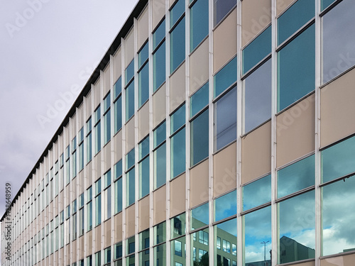 50s building facade