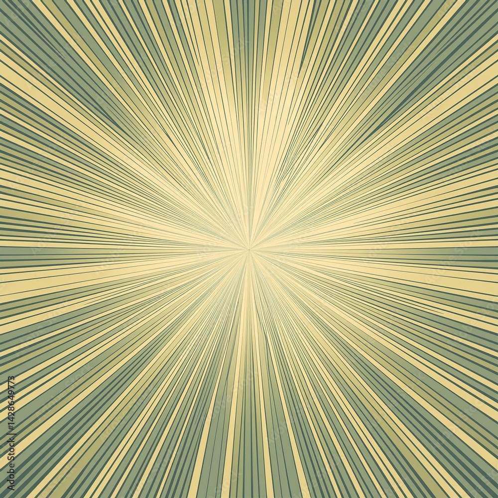 Obraz premium Retro sunburst ray background, graphic resource