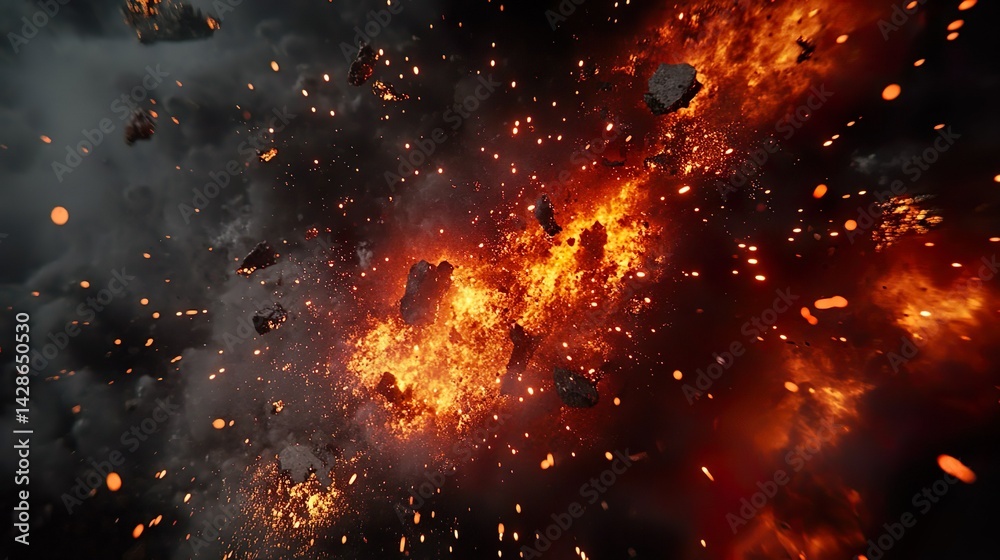 爆発するイメージ01