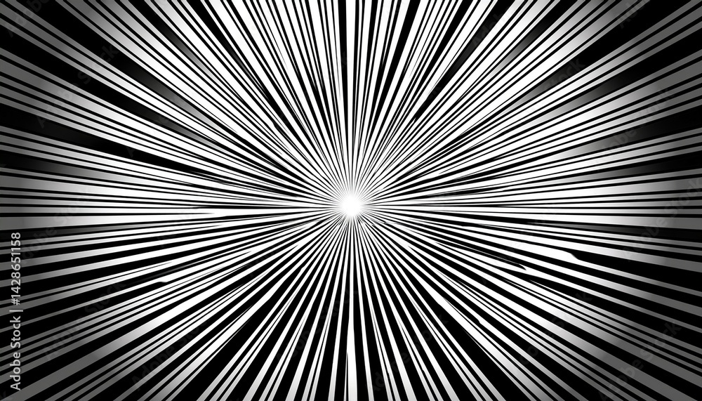 Fototapeta premium Retro sunburst ray background, graphic resource