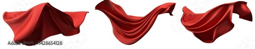 A stock image capturing the essence of dynamic drapery.