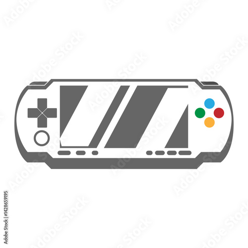 Joystick icon logo design