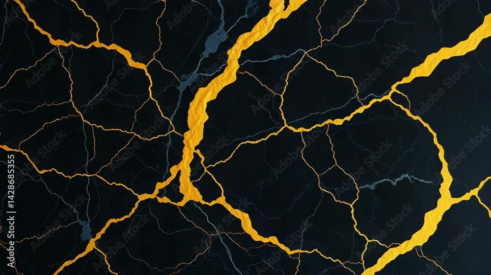 Picture an abstract black marble background adorned with golden veins reminiscent of the Japanese kintsugi technique This faux painted artificial stone texture captures the essence of marbling 4K Picture an abstract black marble background adorned with golden veins reminiscent of the Japanese kintsugi technique This faux painted artificial stone texture captures the essence of marbling 4K