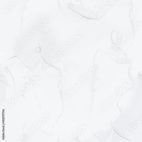 White Seamless Background. Grey Alcohol Ink Watercolor. Grey Tile Floor. White Marble Watercolor. Vector Seamless Painting. Light Marble Slate Texture. Light Water Color Marble. Grey Vector Granite.