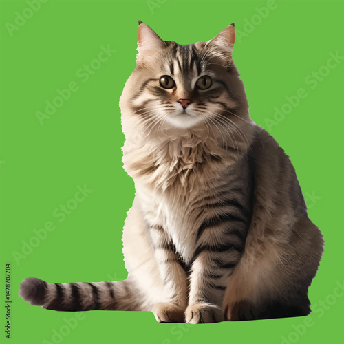 Animal Vector Illustration Deer, Dog, Cat, Red Bull, Cow