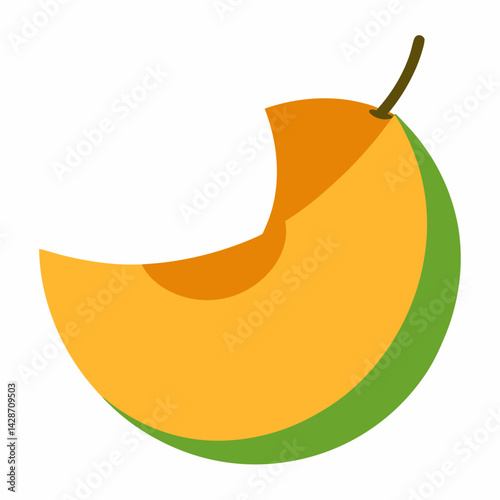 pear with leaf